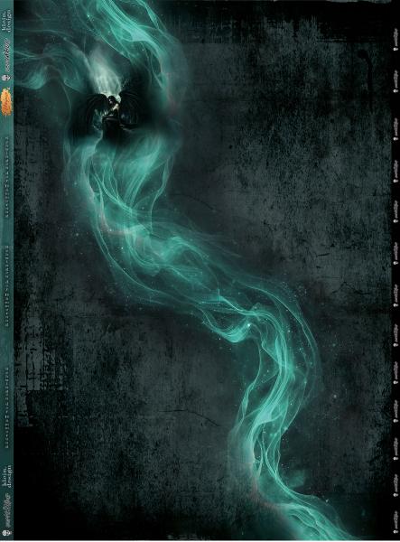 Schwingen der Dämmerung - 2m Panel - French Terry